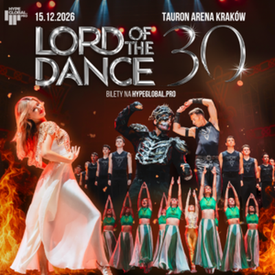 Plakat wydarzenia:  PARKING VIP - LORD OF THE DANCE - 30th ANNIVERSARY TOUR
