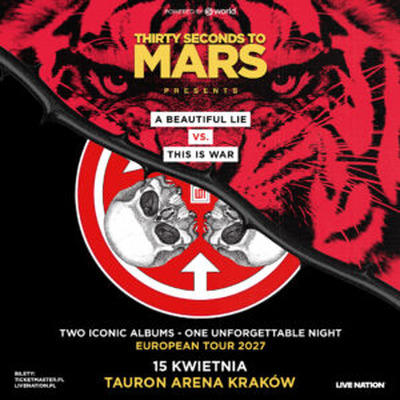 Plakat wydarzenia:  THIRTY SECONDS TO MARS