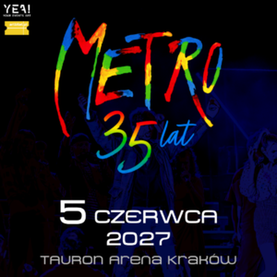 Plakat wydarzenia:  PARKING VIP - MUSICAL METRO! TO JUŻ 35 LAT!
